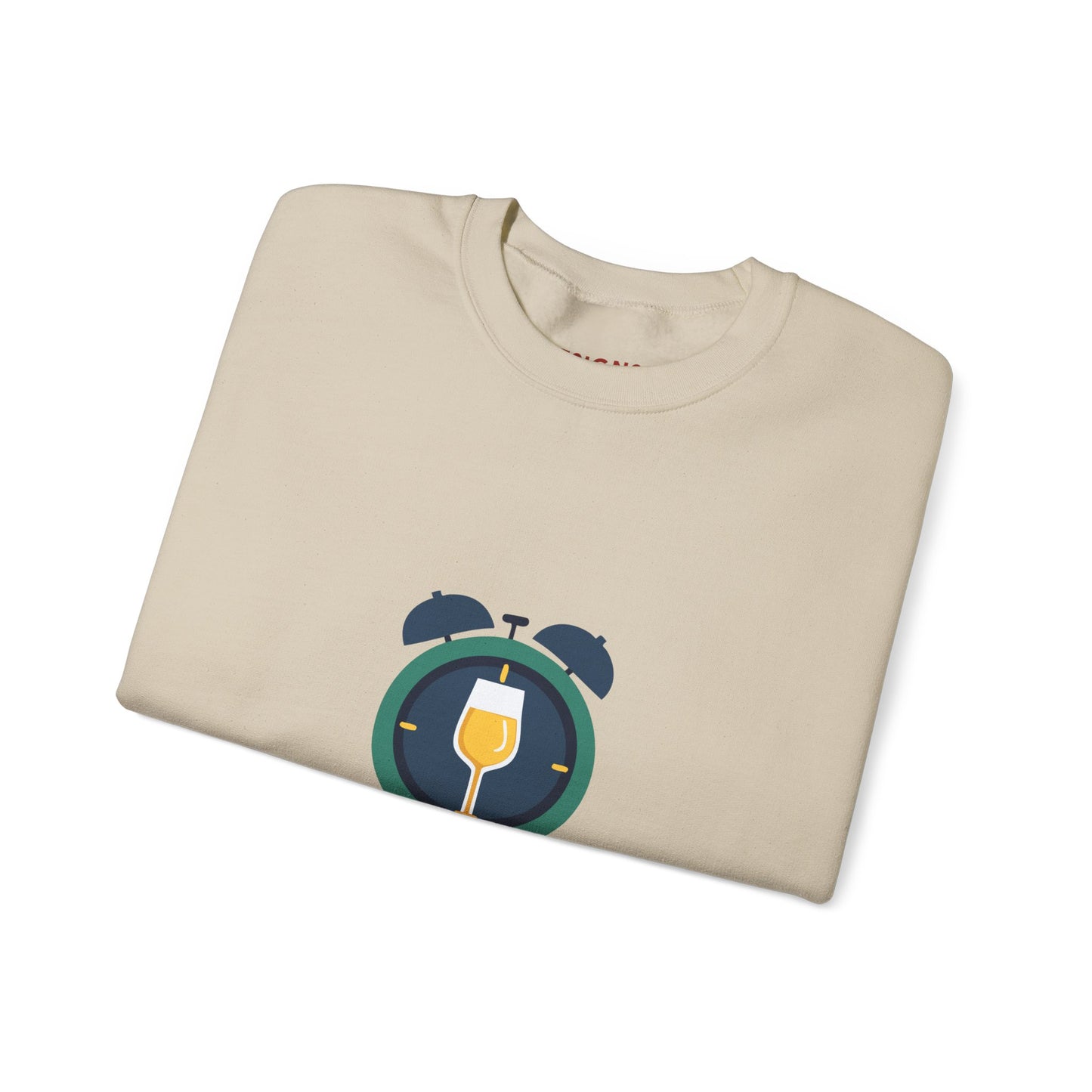 Time for Wine (White Lovers) — Crewneck Sweatshirt