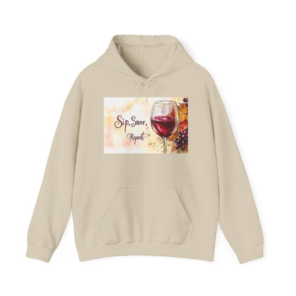 Sip Savor Repeat — Hoodie
