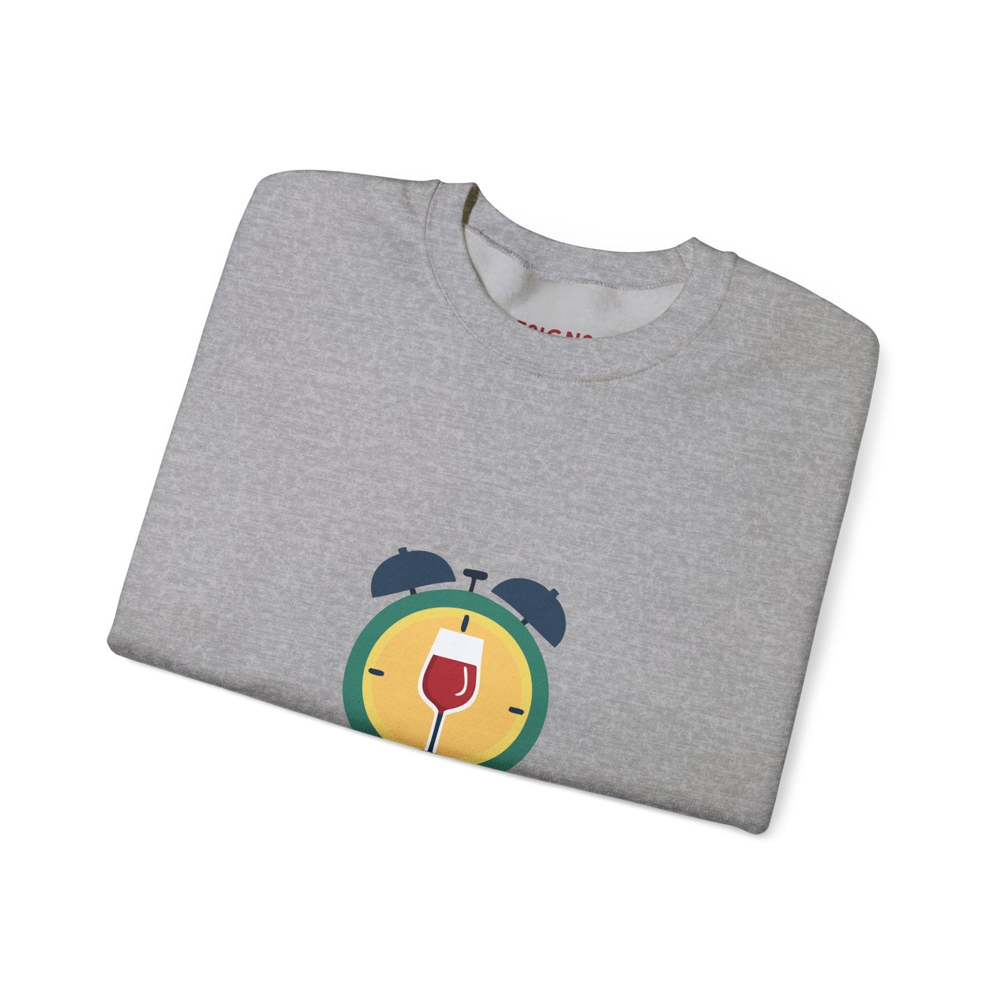 Time for Wine (Red Lovers) — Crewneck Sweatshirt