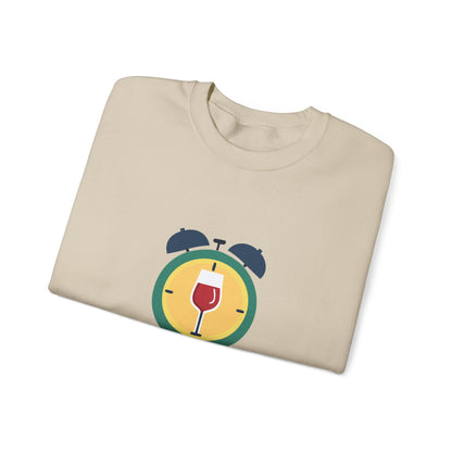 Time for Wine (Red Lovers) — Crewneck Sweatshirt