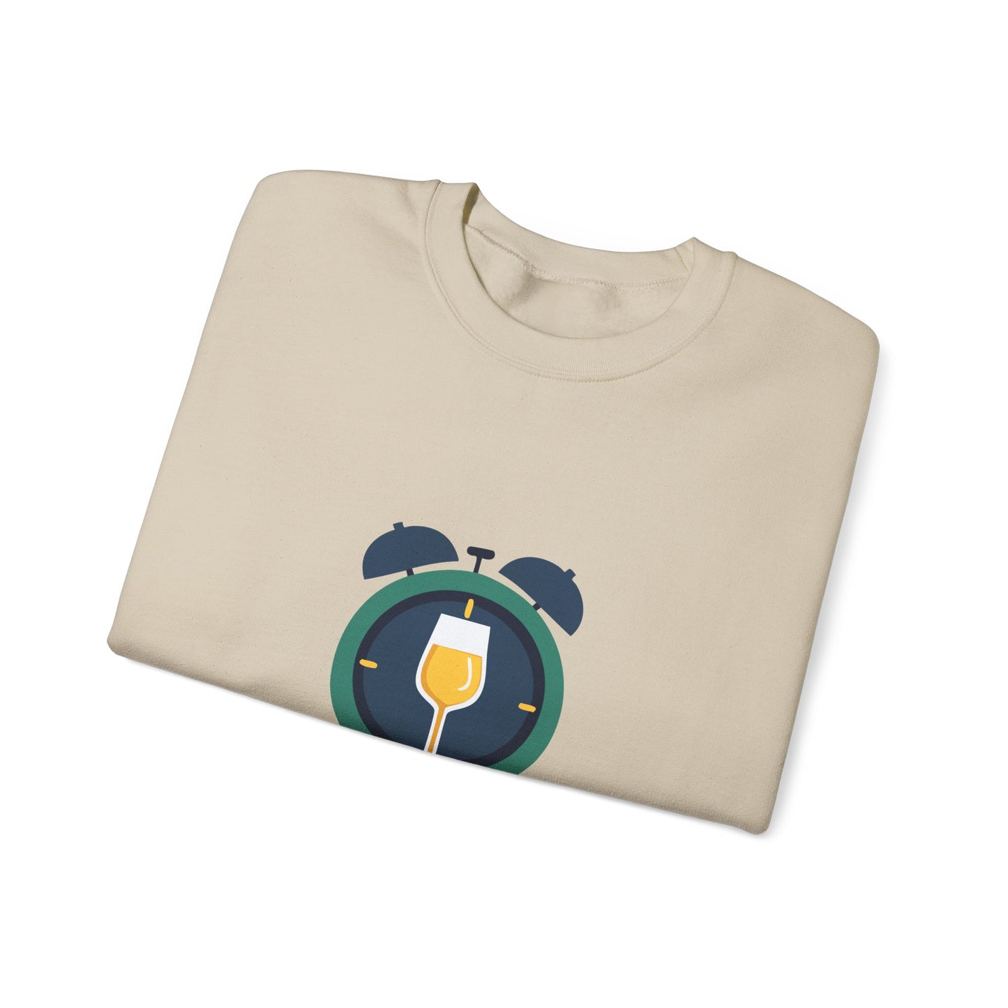 Time for Wine (White Lovers) — Crewneck Sweatshirt