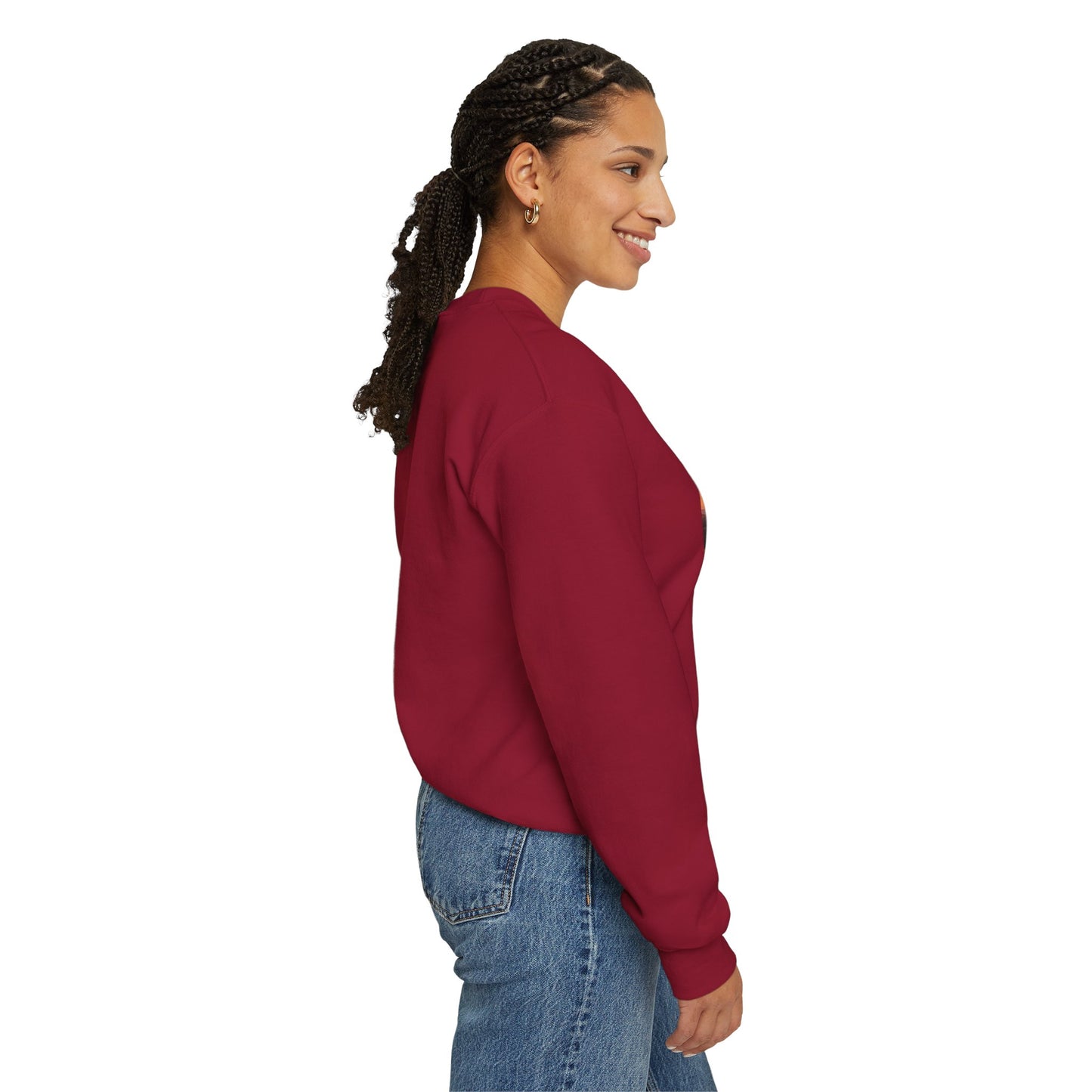 Scenic Sunset Vineyard — Crewneck Sweatshirt