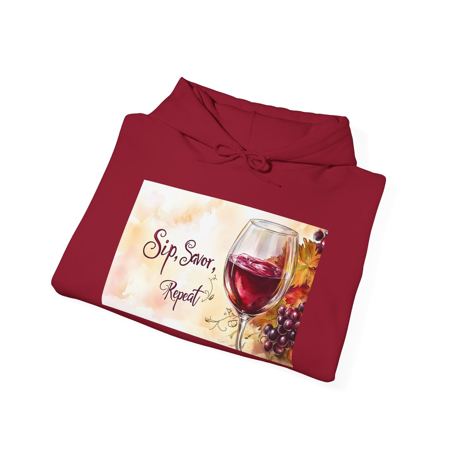 Sip Savor Repeat — Hoodie