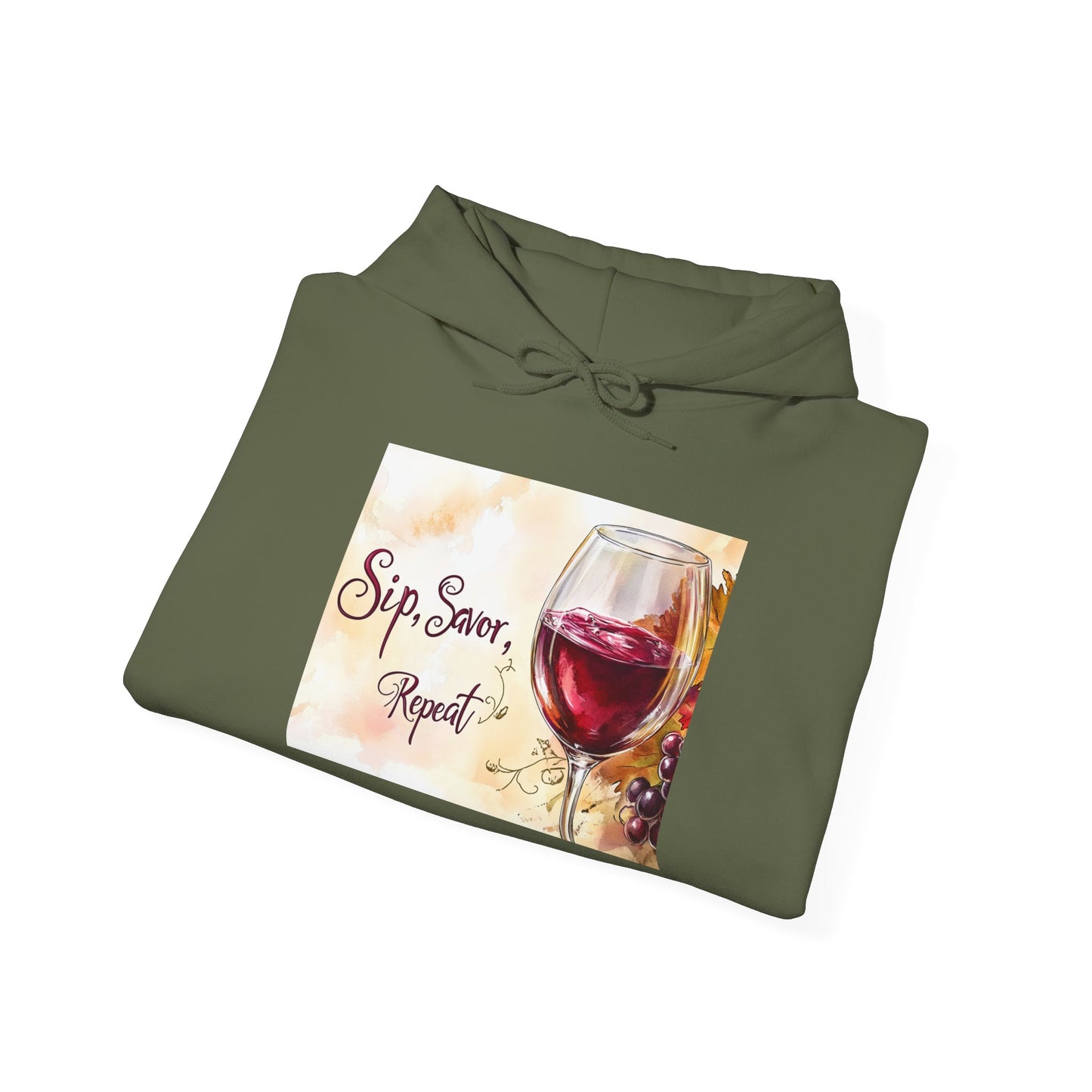 Sip Savor Repeat — Hoodie