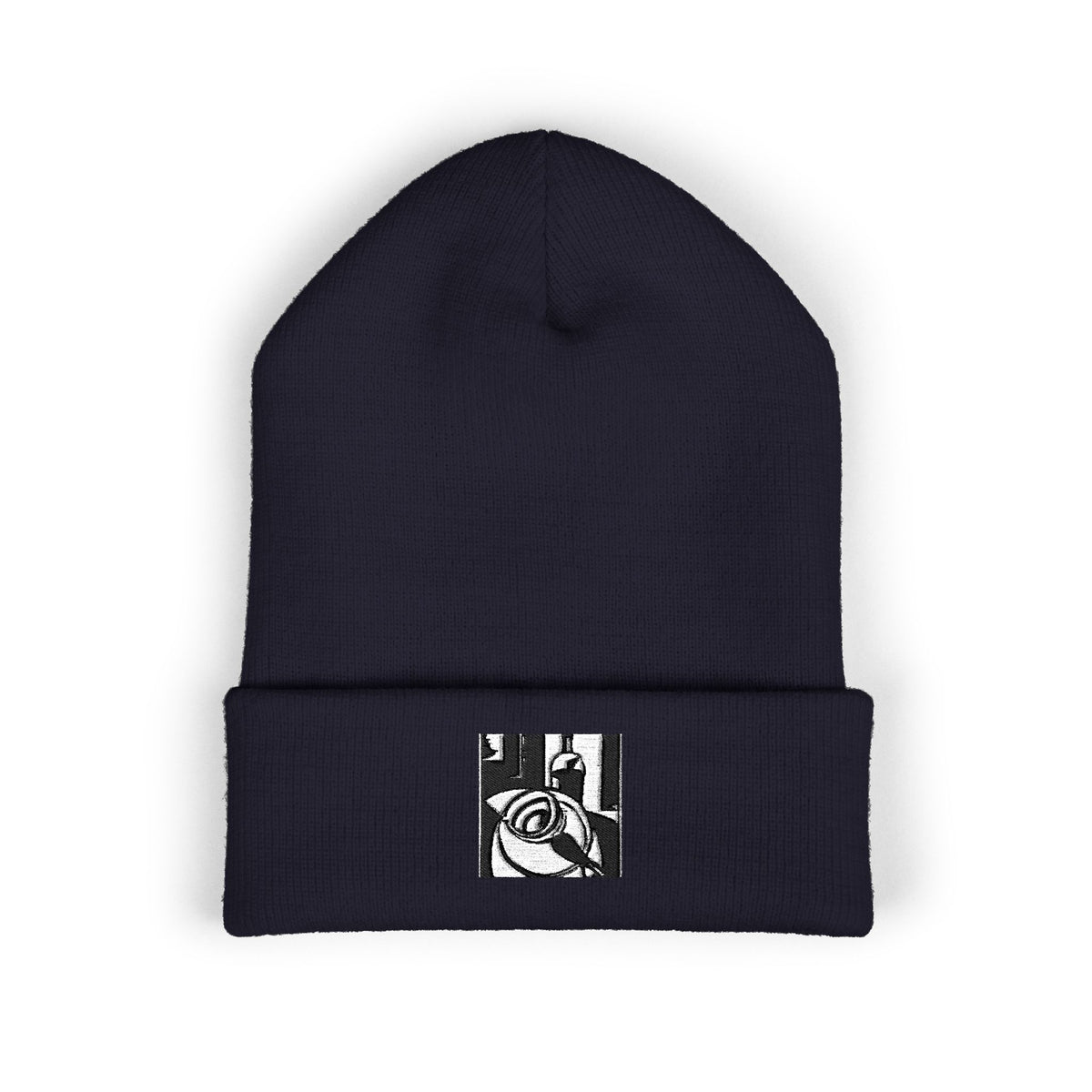 Abstract — Embroidered Beanie