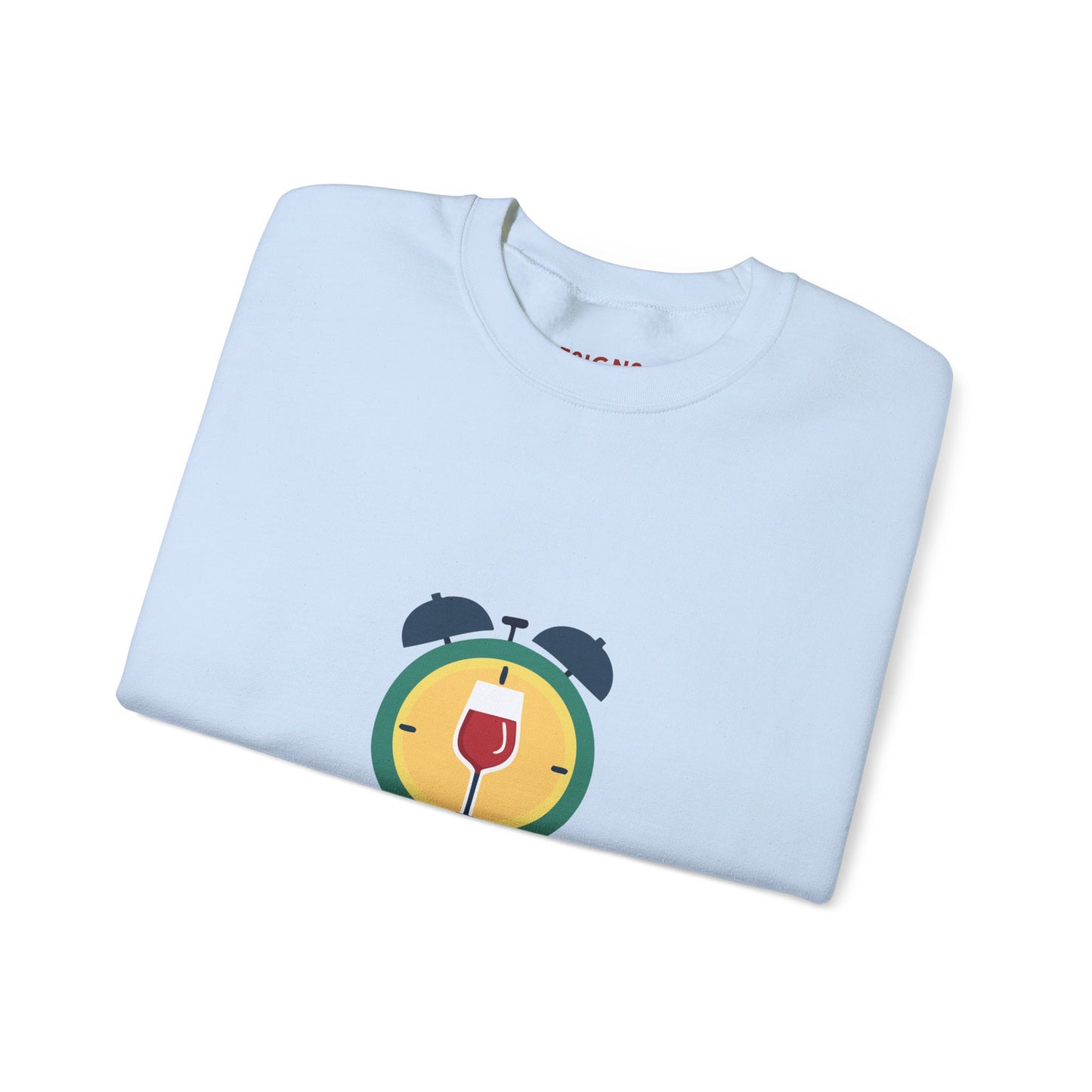 Time for Wine (Red Lovers) — Crewneck Sweatshirt