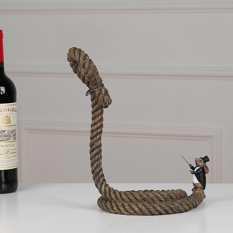 Magic Suspended Wine Bottle Rack — Wine Cabinet Decoration