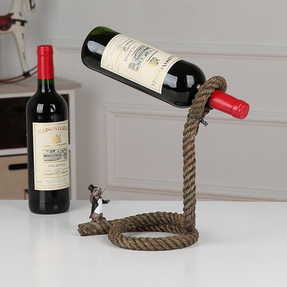 Magic Suspended Wine Bottle Rack — Wine Cabinet Decoration