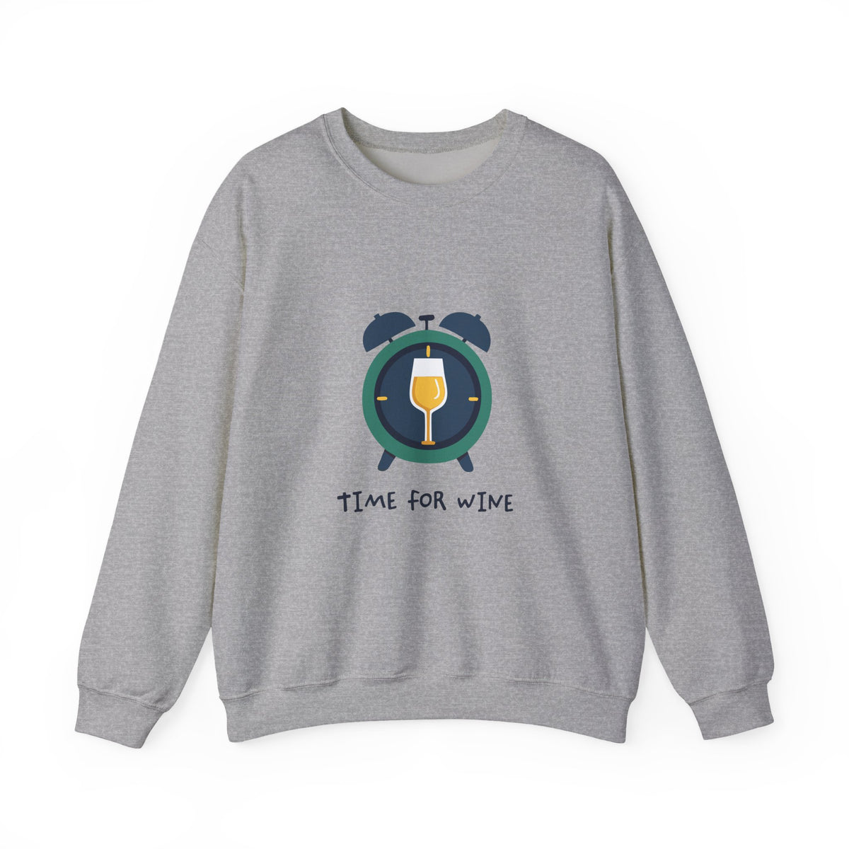 Time for Wine (White Lovers) — Crewneck Sweatshirt