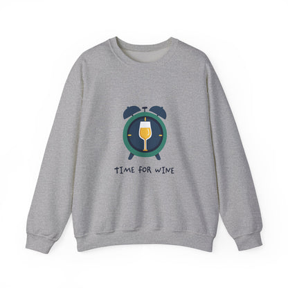 Time for Wine (White Lovers) — Crewneck Sweatshirt