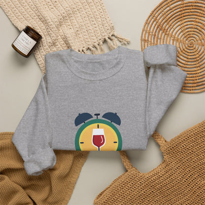 Time for Wine (Red Lovers) — Crewneck Sweatshirt