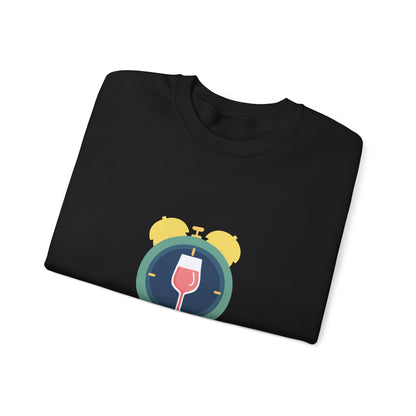 Time for Wine (Red Lovers) — Crewneck Sweatshirt