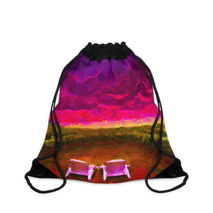 Surreal Sunset — Drawstring Bag