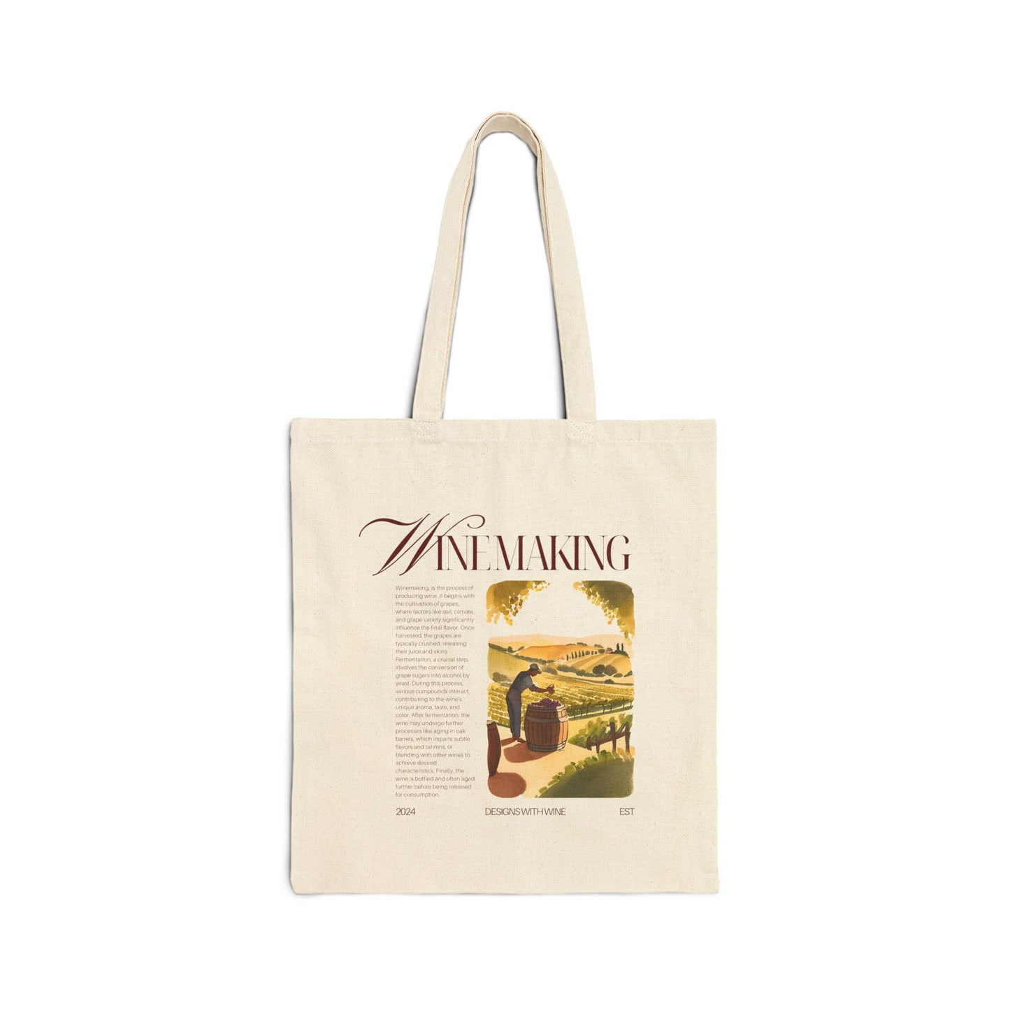 Winemaking — Canvas Tote
