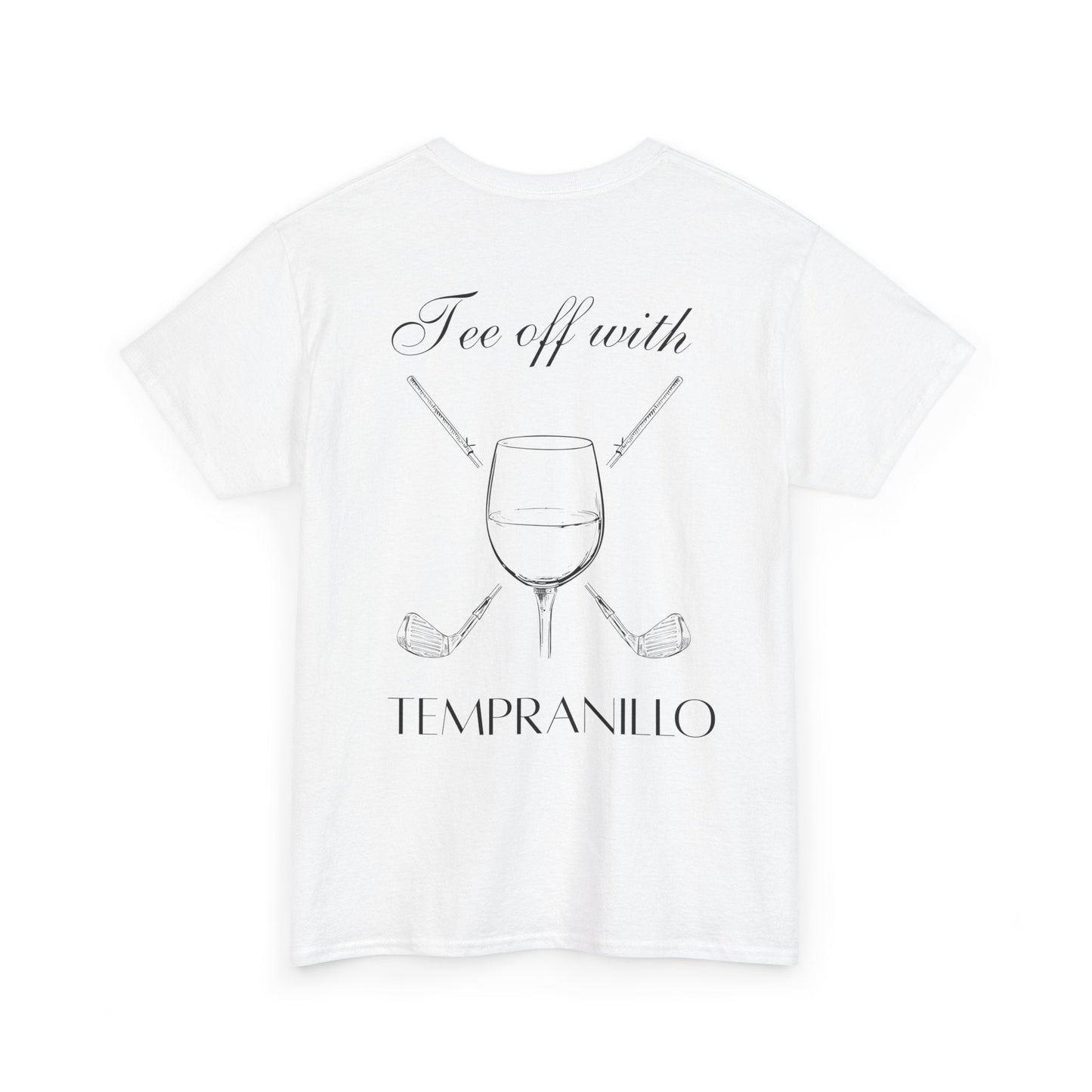 Golf & Grapes Bundle — Tee Off graphic tee for wine-loving golfers