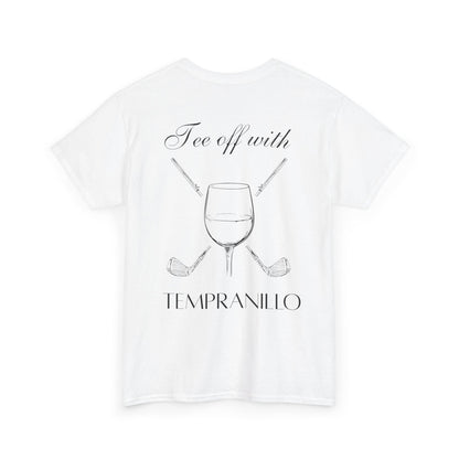 Golf & Grapes Bundle — Tee Off graphic tee for wine-loving golfers