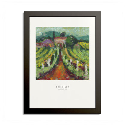 The Villa — Framed Art Print