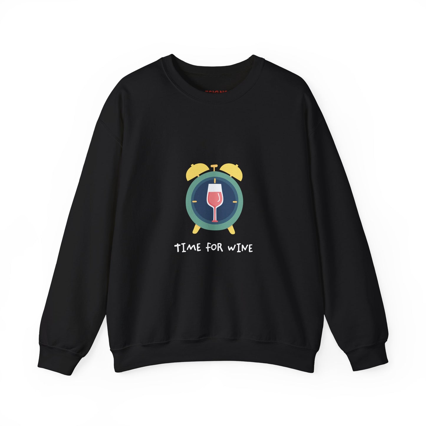 Time for Wine (Red Lovers) — Crewneck Sweatshirt