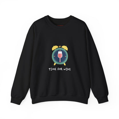 Time for Wine (Red Lovers) — Crewneck Sweatshirt