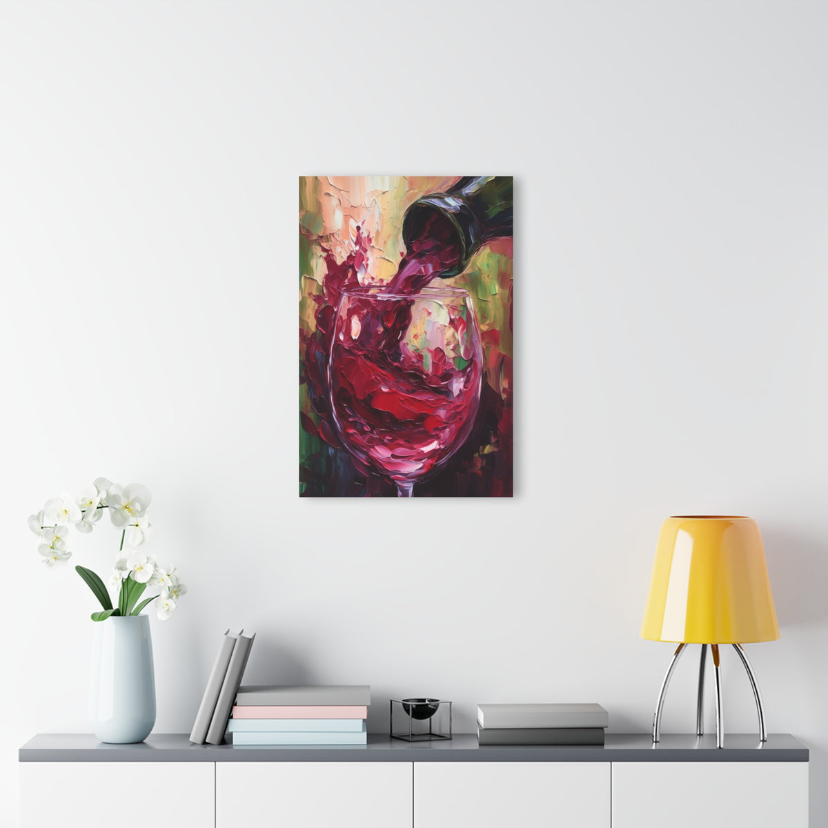 Wine Pour — Acrylic Wall Art