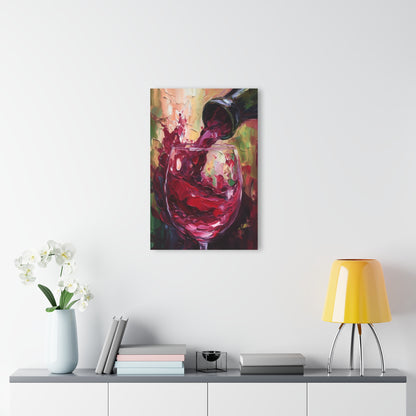 Wine Pour — Acrylic Wall Art