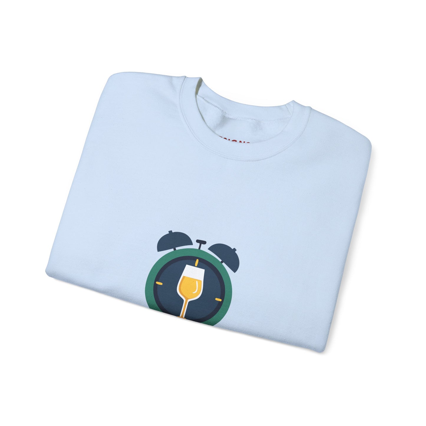 Time for Wine (White Lovers) — Crewneck Sweatshirt