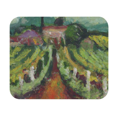 Impressionist Villa Vineyards — Mouse Pad