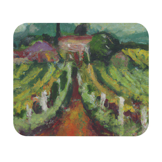 Impressionist Villa Vineyards — Mouse Pad