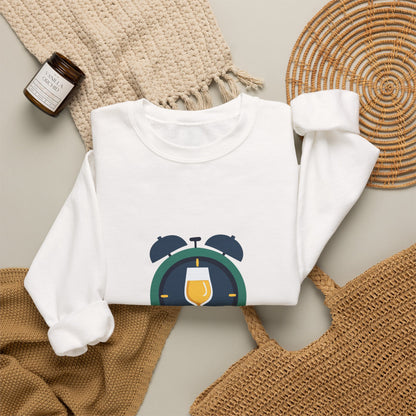 Time for Wine (White Lovers) — Crewneck Sweatshirt
