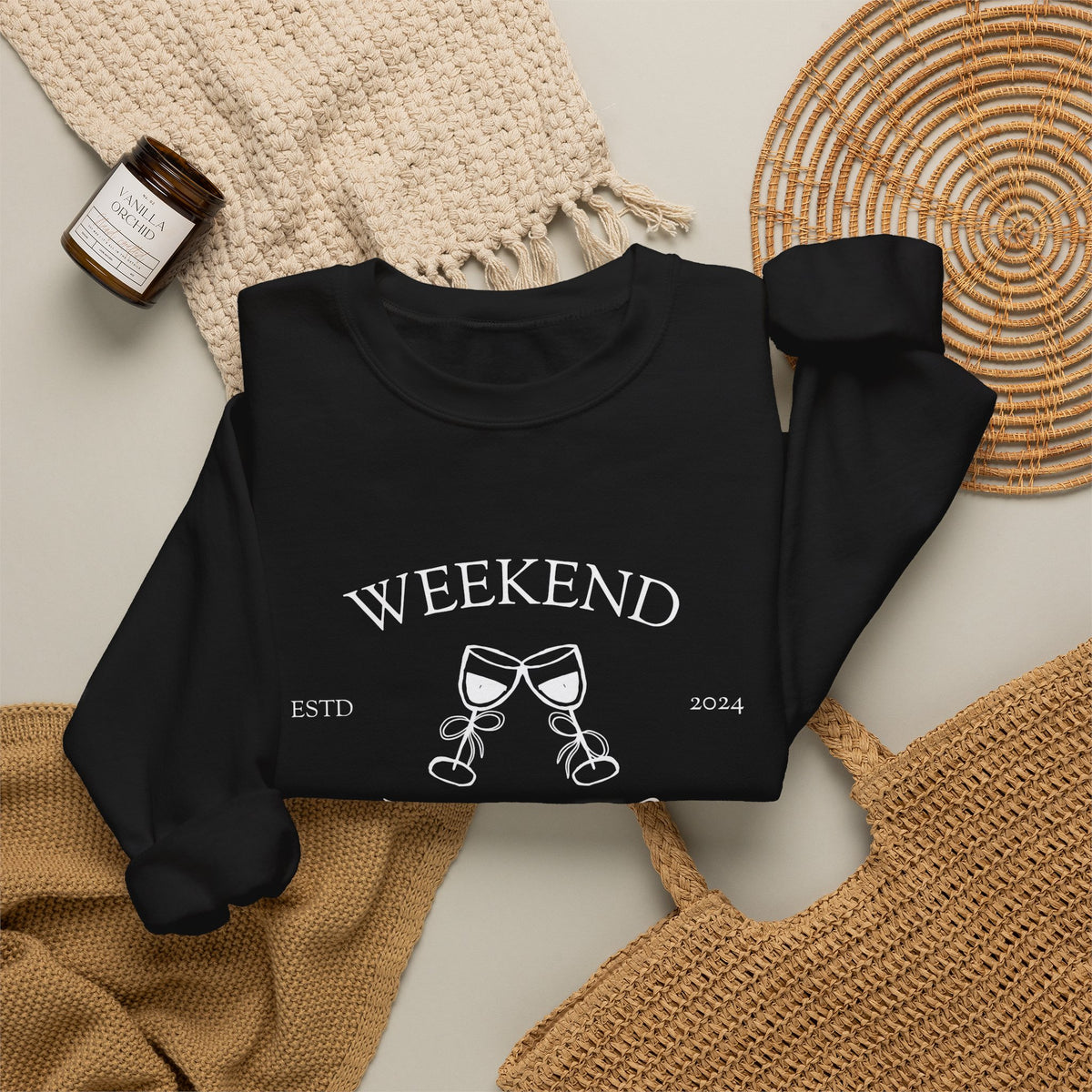Weekend Wine Club — Crewneck Sweatshirt