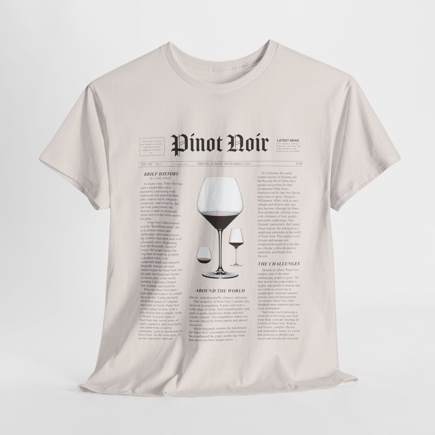 Pinot Noir News — Article Tee