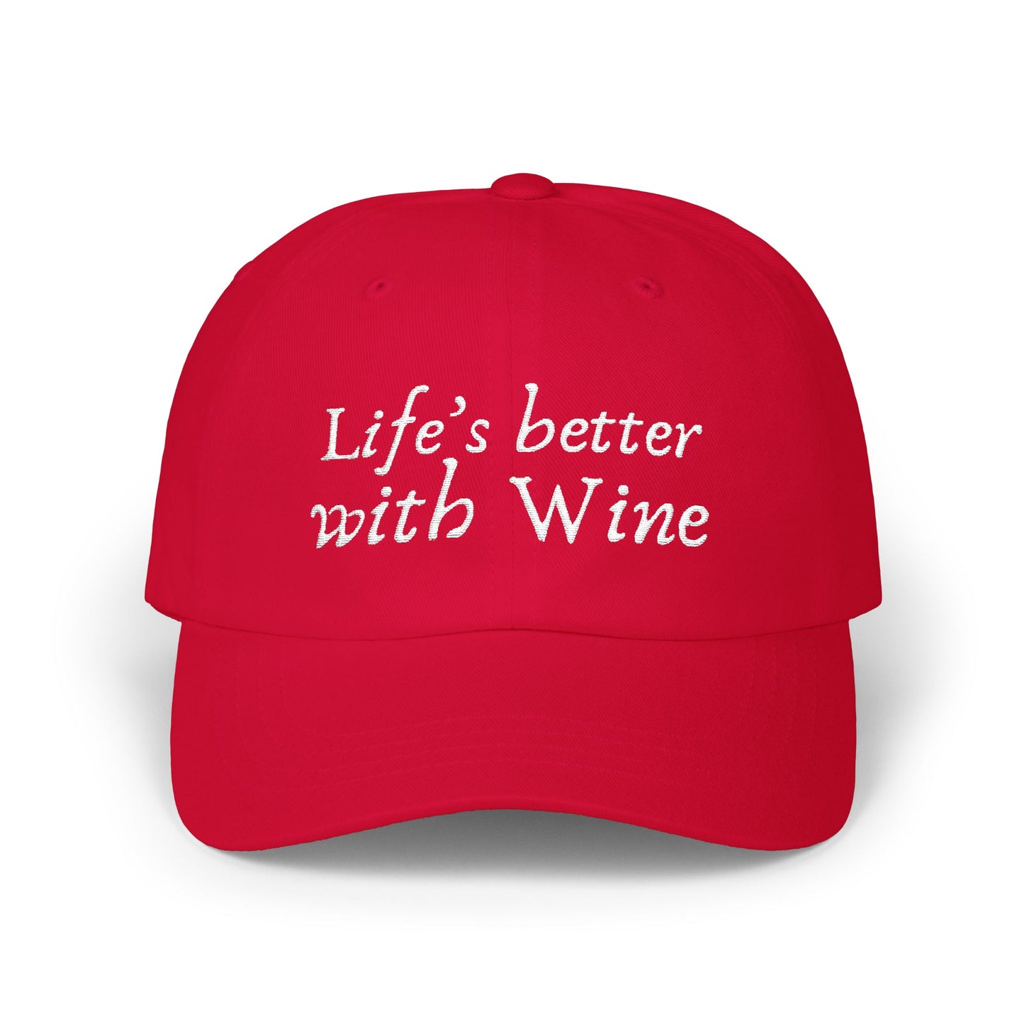 Life's Better with Wine — Classic Cap (Colors)