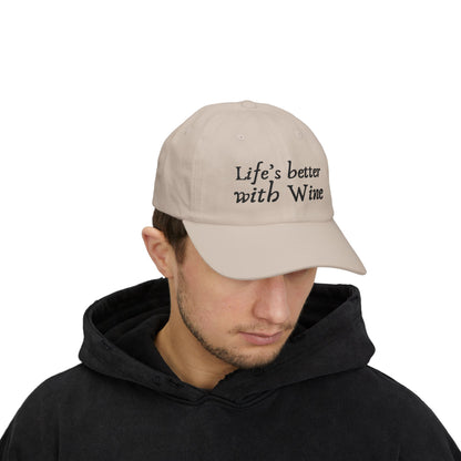 Life's Better with Wine — Classic Cap (Neutrals)