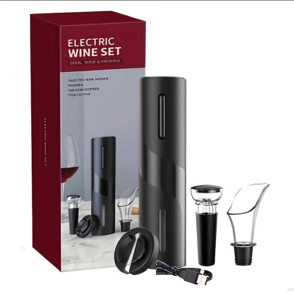 Electric Wine Opener Set — Automatic Bottle Opener