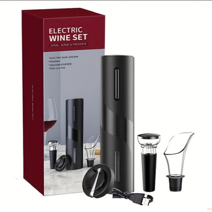 Electric Wine Opener Set — Automatic Bottle Opener