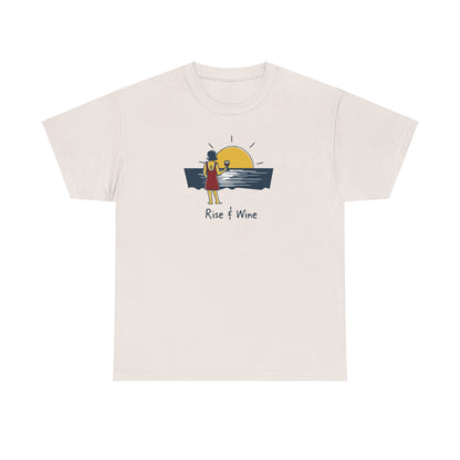 Rise & Wine — Doodle Tee