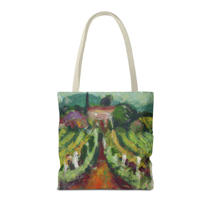 Impressionist Villa Vineyards — Canvas Tote