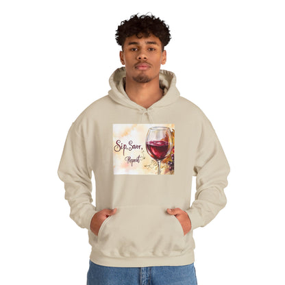 Sip Savor Repeat — Hoodie