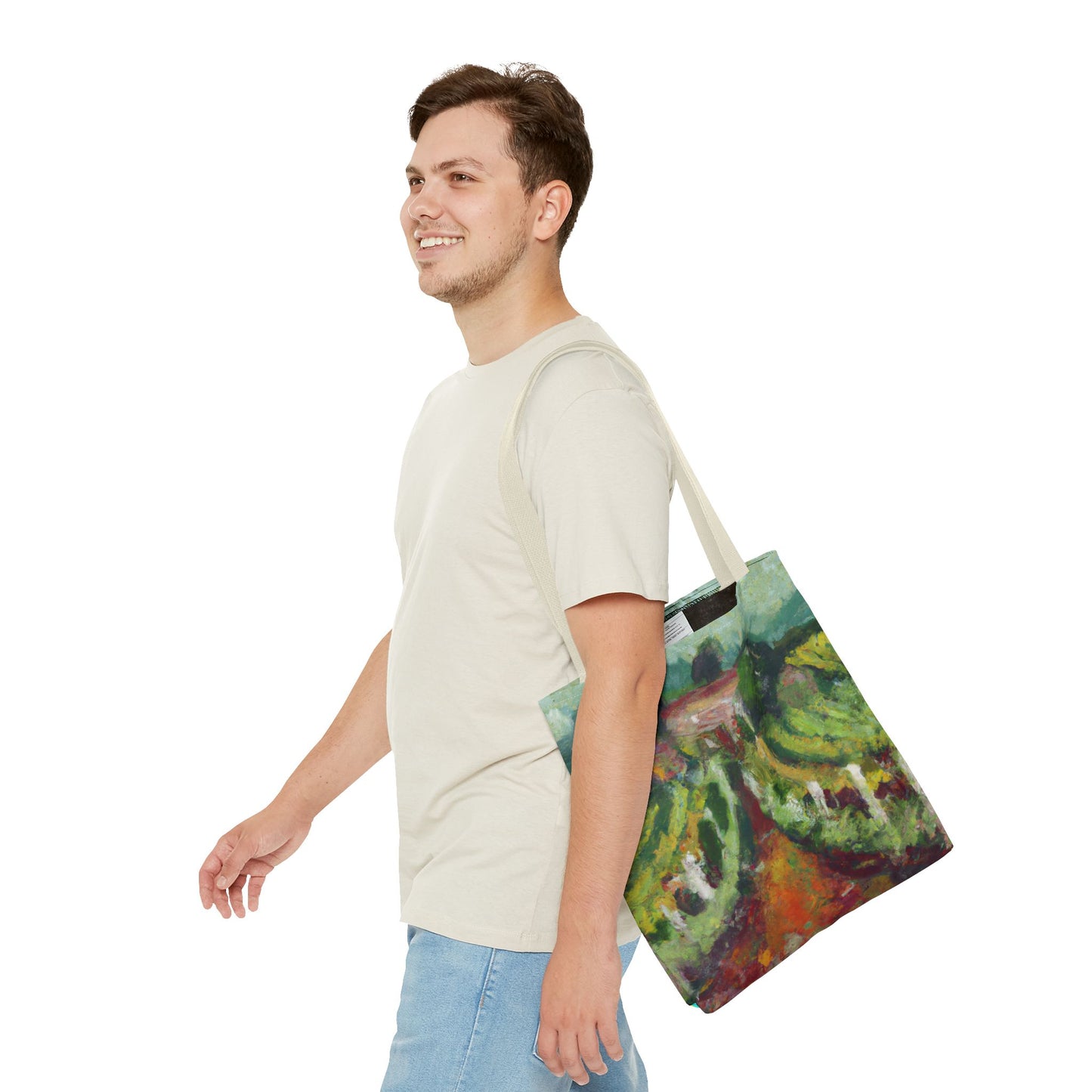 Impressionist Villa Vineyards — Canvas Tote