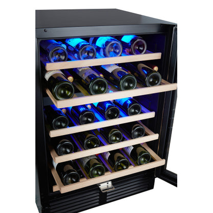 Dual Zone Wine Refrigerator — 46 Bottle Capacity