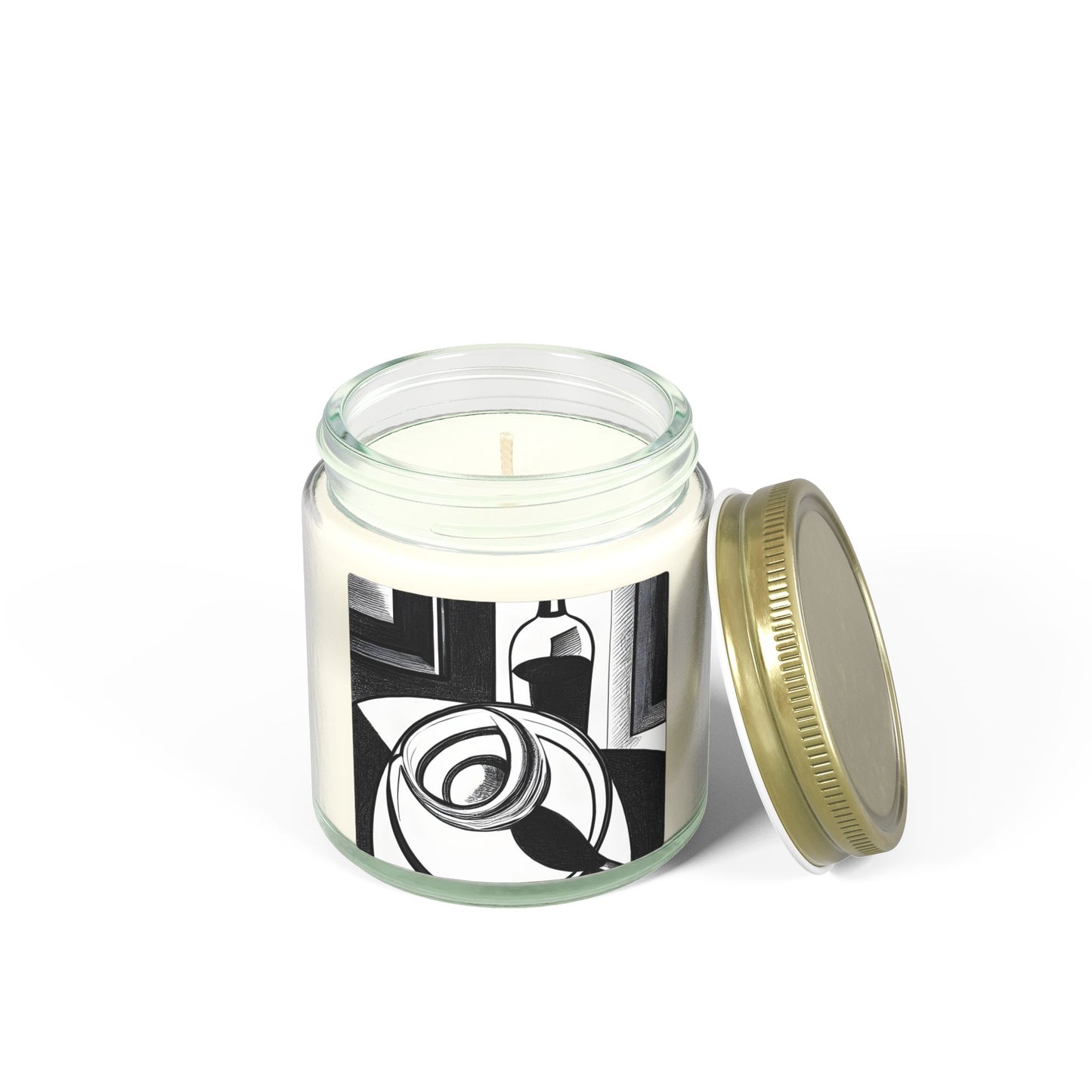 Abstract Noir — Scented Candle (4oz / 9oz)
