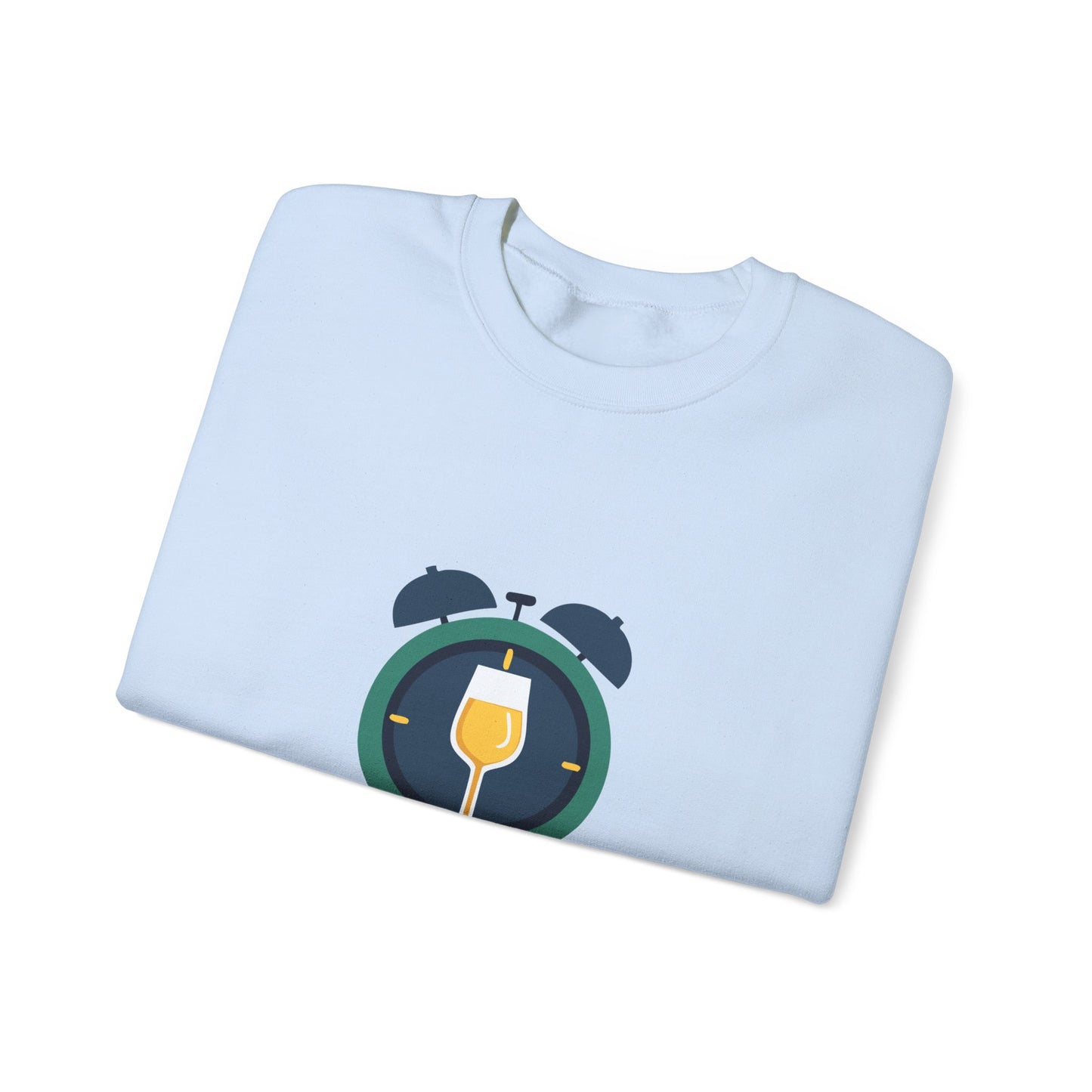 Time for Wine (White Lovers) — Crewneck Sweatshirt