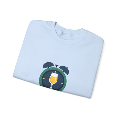 Time for Wine (White Lovers) — Crewneck Sweatshirt
