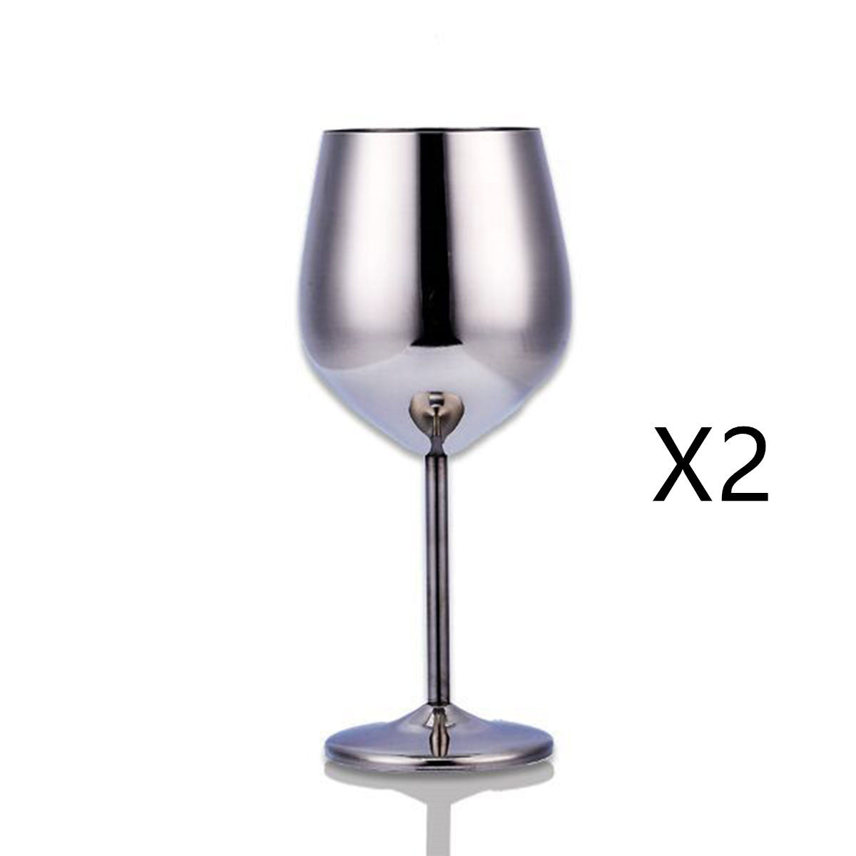 Stainless Steel Wine Glass