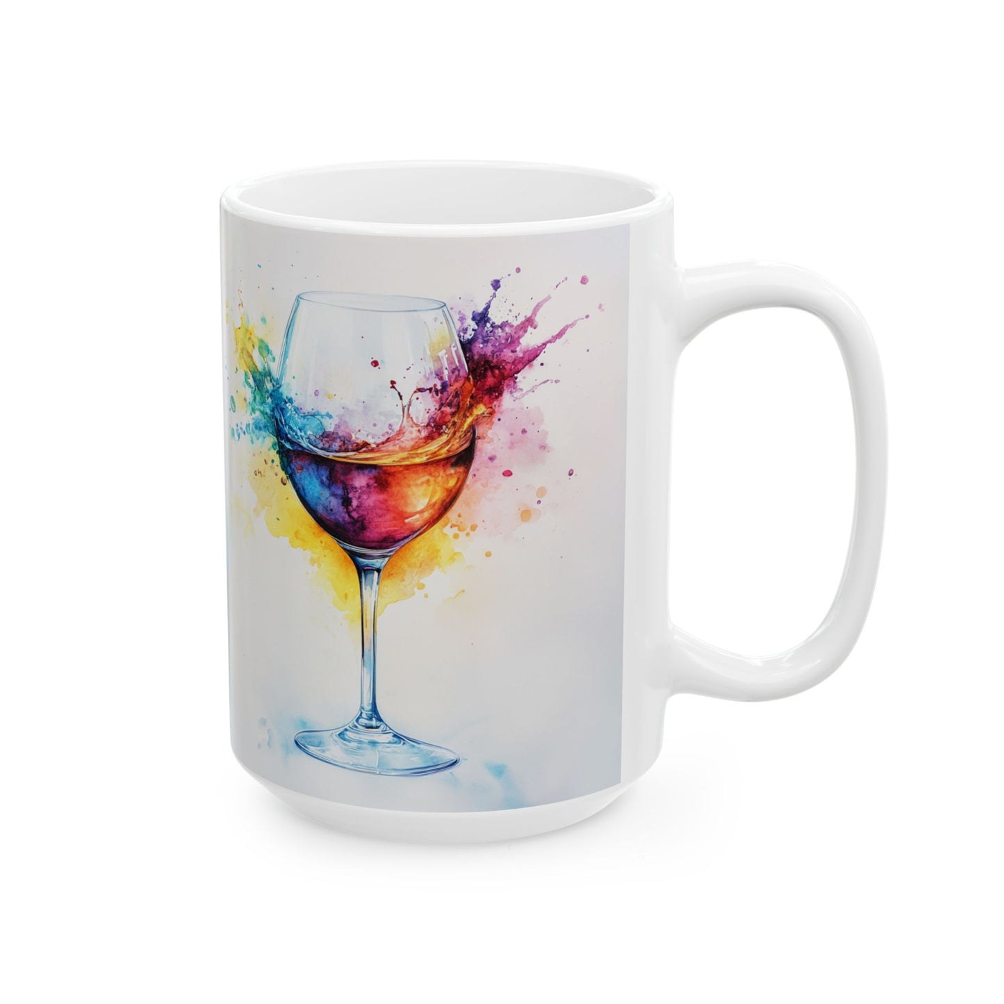 Watercolor Splash — Mug (11oz / 15oz)