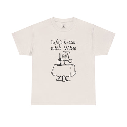 Life's Better with Wine — Elegance Tee