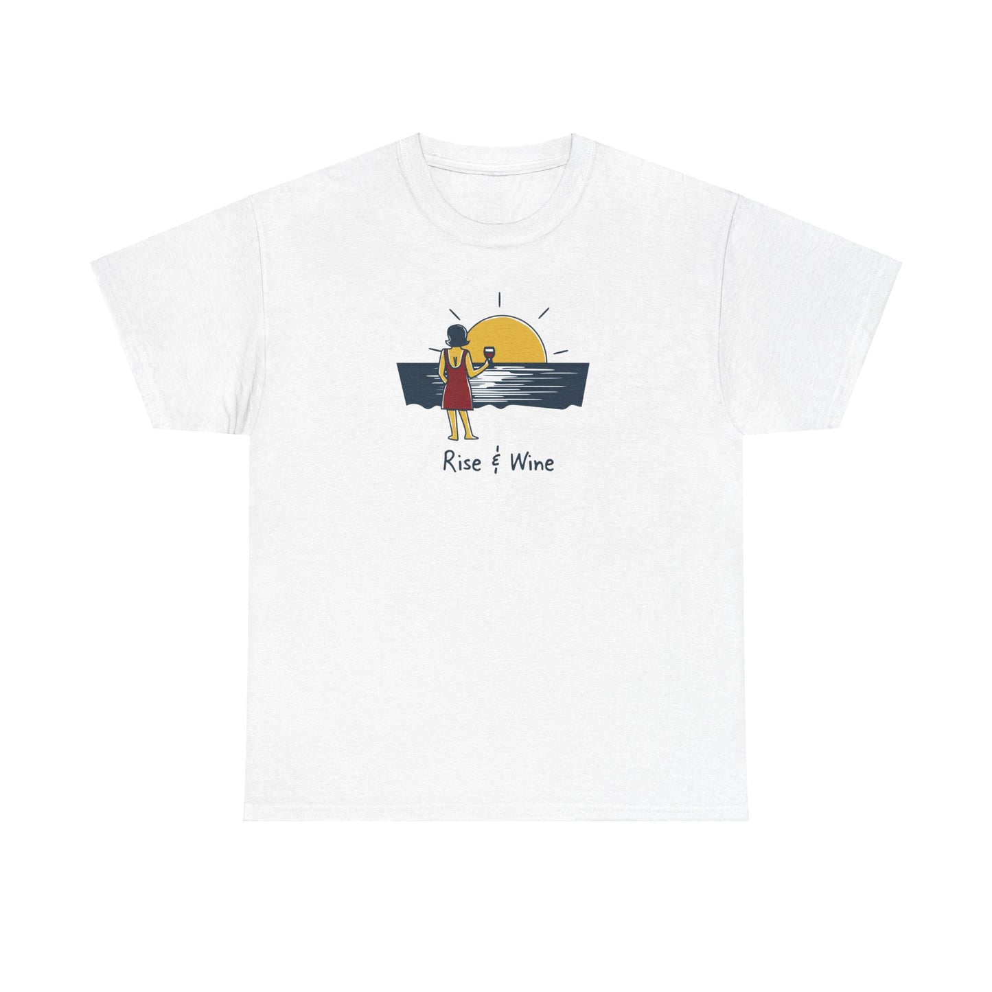 Rise & Wine — Doodle Tee