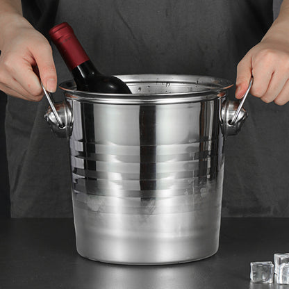 Tiger Head Ice Bucket — Wine & Champagne Chiller