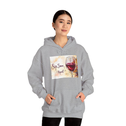 Sip Savor Repeat — Hoodie