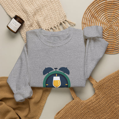 Time for Wine (White Lovers) — Crewneck Sweatshirt